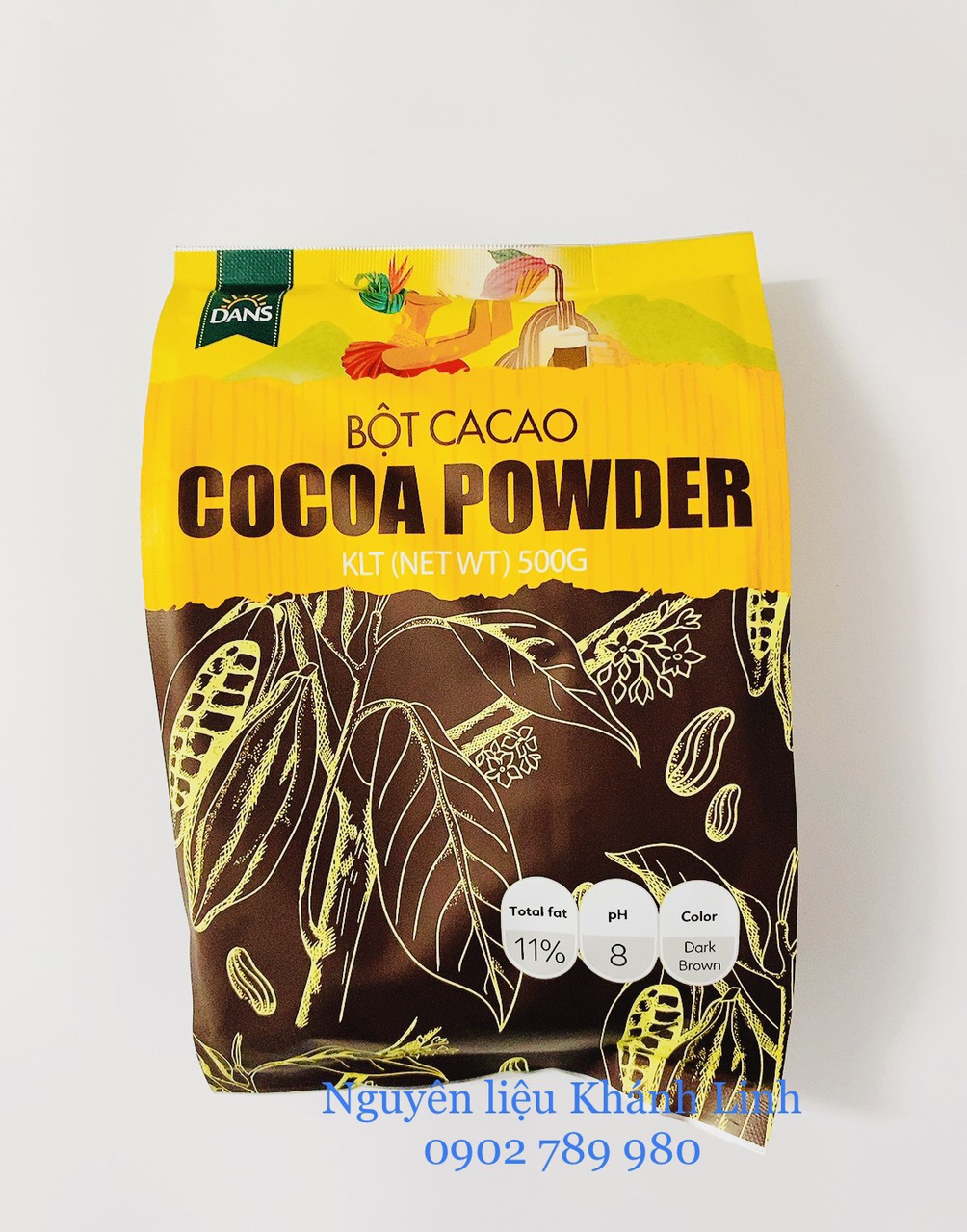 Bột Cacao Dans 500g