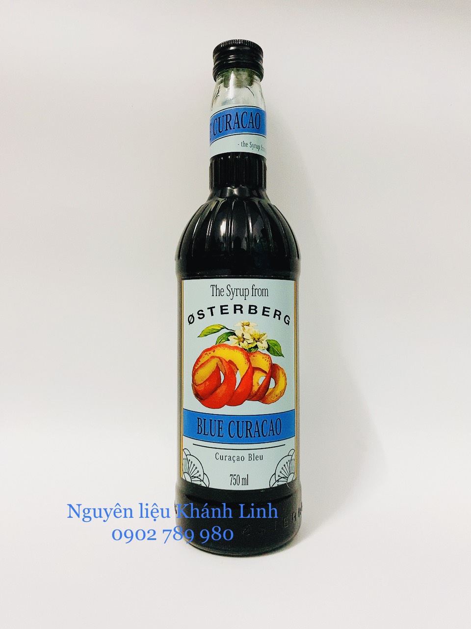 Syrup osterberg bluecuracao 750ml