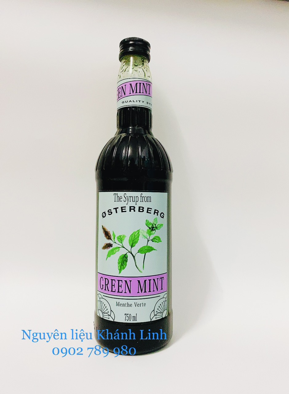 Syrup osterberg green mint 750ml