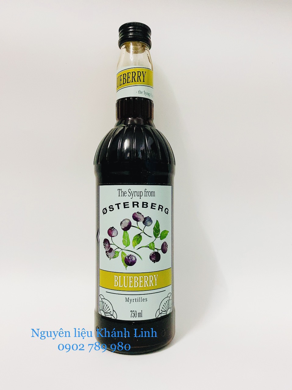 Syrup osterberg việt quất 750ml